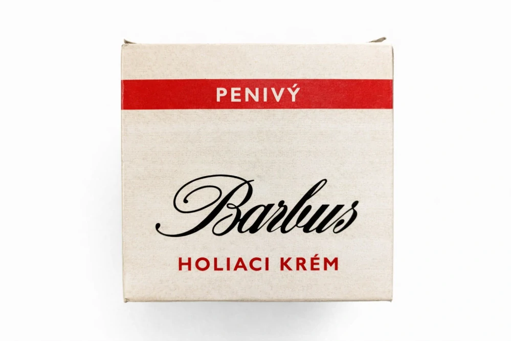 Barbus – Pěnivý holicí krém – Československo