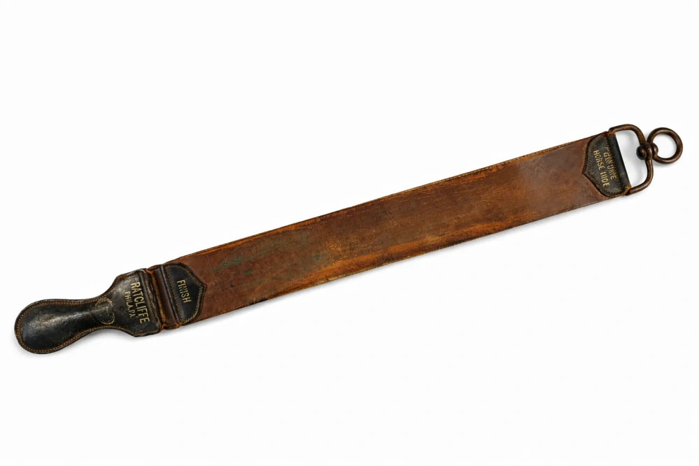 Obtahovací řemen na břitvu „Razor strop“