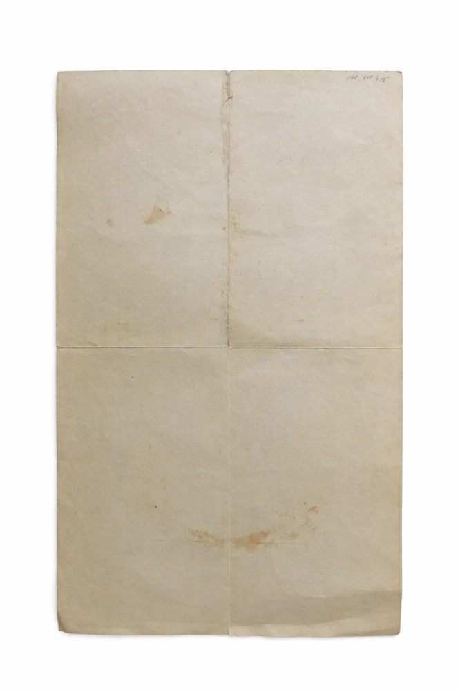 Tovaryšský list – holičské řemeslo, Zlín, 1934