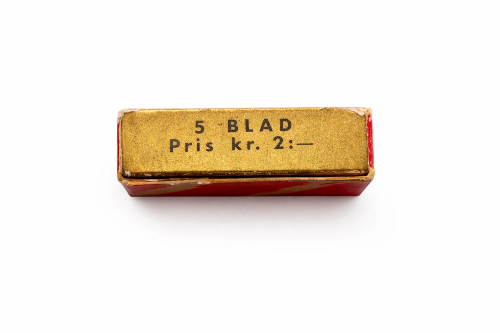 AETERNA 40 – historické švédské žiletky, originální balení, „Ultra Tunt“, 5 blades, vintage 20. století